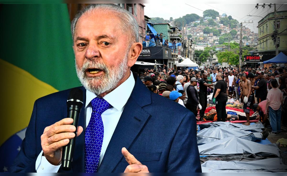 Lula califica de «masacre» el operativo en Río de Janeiro y exige investigación por la brutalidad policial