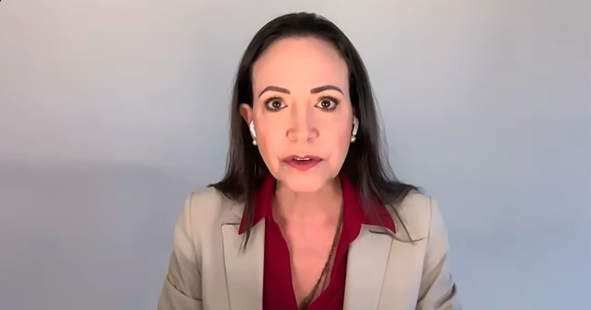 María Corina Machado advierte en Miami que Venezuela enfrenta una crisis mortal y llama a una transición democrática urgente