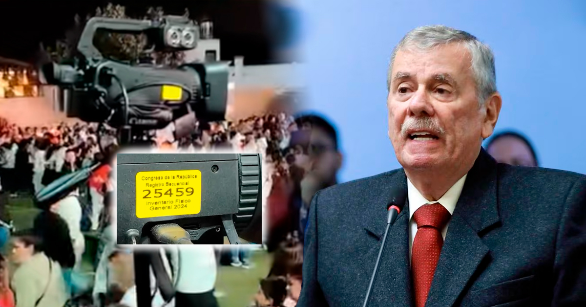 JEE acusa a Rospigliosi y oficial mayor del Congreso por usar cámara en mitin de Keiko