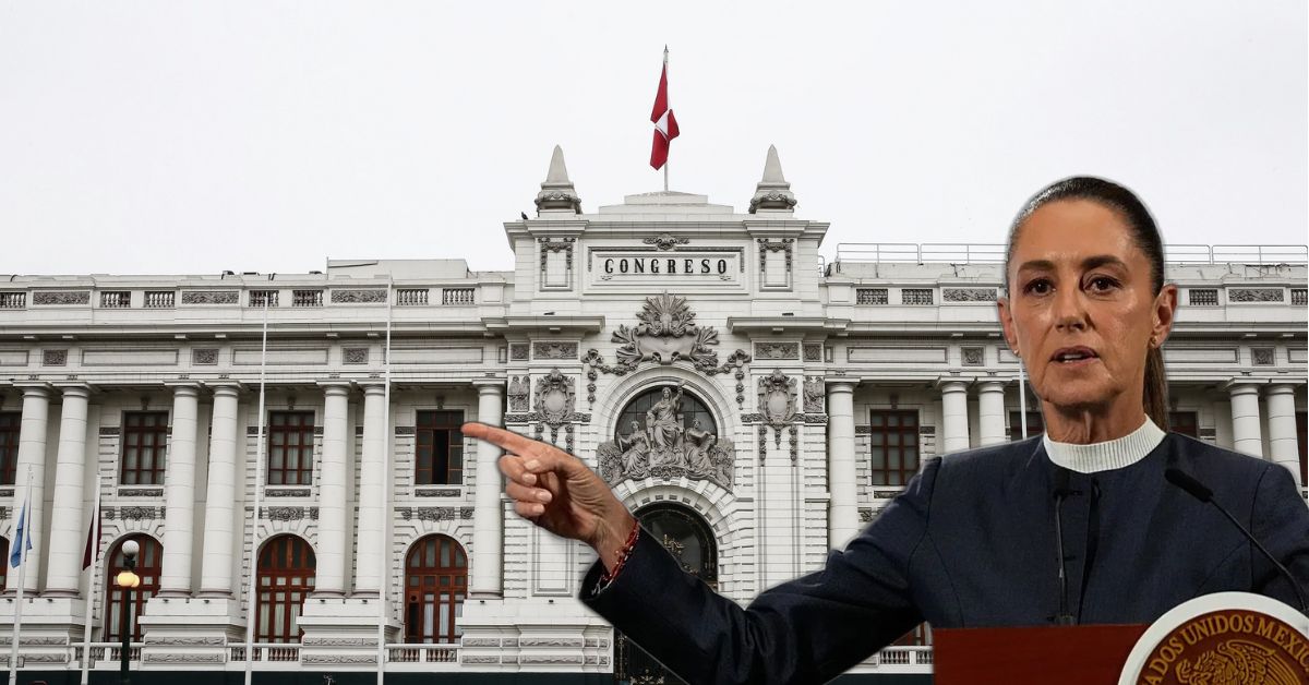 Congreso aprueba declarar persona non grata a la presidenta de México, Claudia Sheinbaum