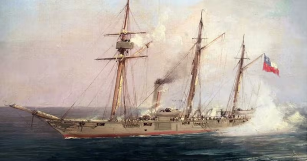 Congreso aprueba interés nacional para recuperar la goleta chilena Covadonga hundida en la Guerra del Pacífico
