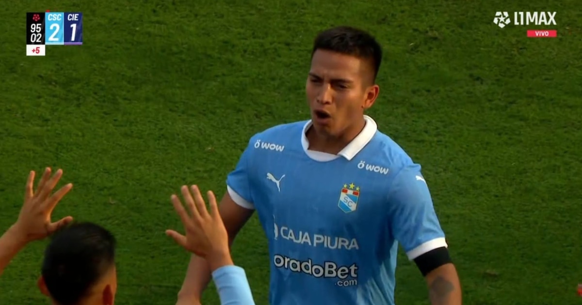 Martín Távara anota golazo de tiro libre y da la victoria a Sporting Cristal frente a Cienciano