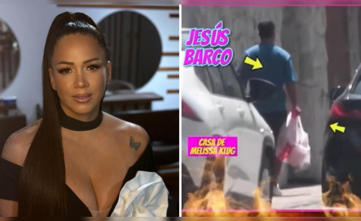Jesús Barco ingresa a la casa de Melissa Klug y comenta sobre su ruptura