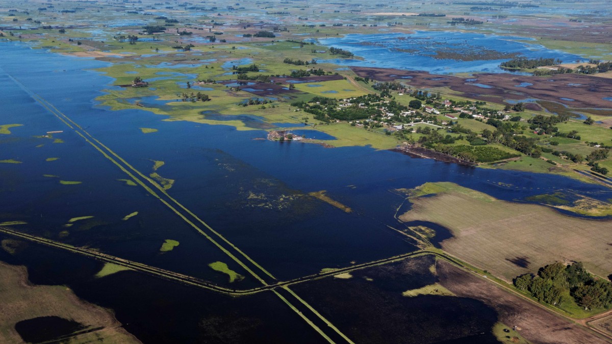 Inundaciones récord en la Pampa Argentina: ¡5 millones de hectáreas bajo agua por el cambio climático!