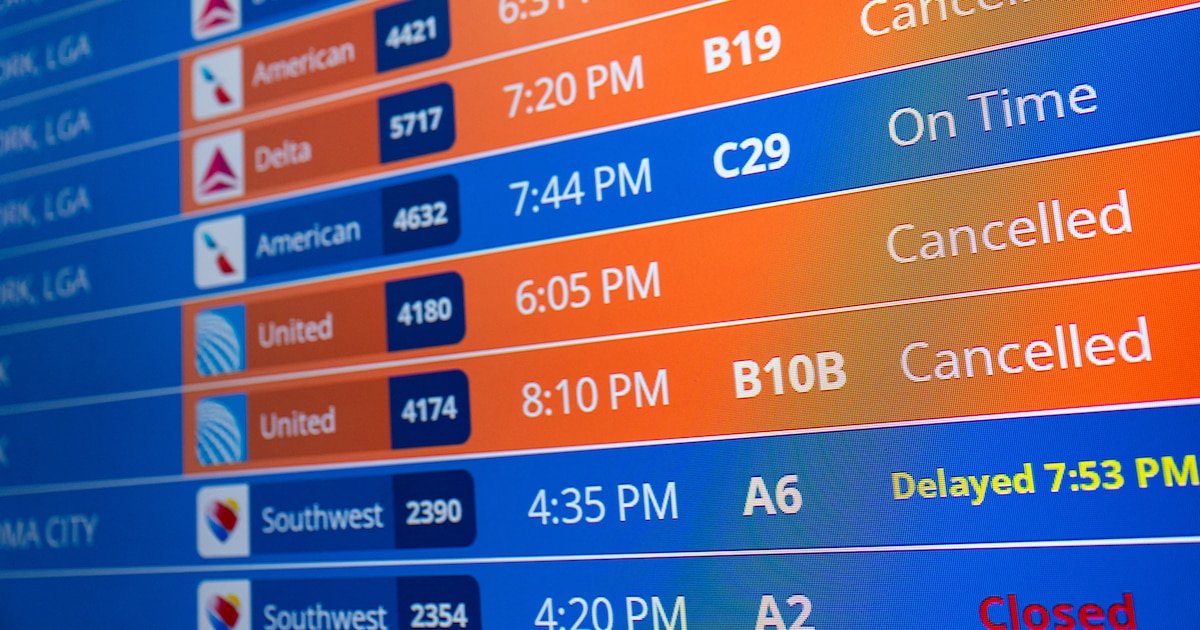 Crisis aérea en EE.UU.: miles de vuelos cancelados y la situación se agrava por la prolongada paralización gubernamental