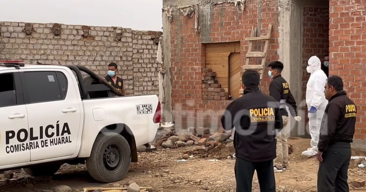 Huaral: Padrastro mata a madre e hijos y los entierra en su casa