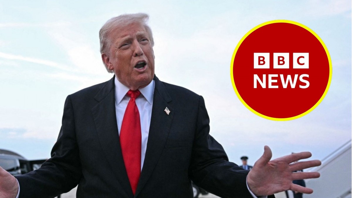 ¡Trump amenaza con demanda millonaria a BBC por manipular su discurso y difamarlo!