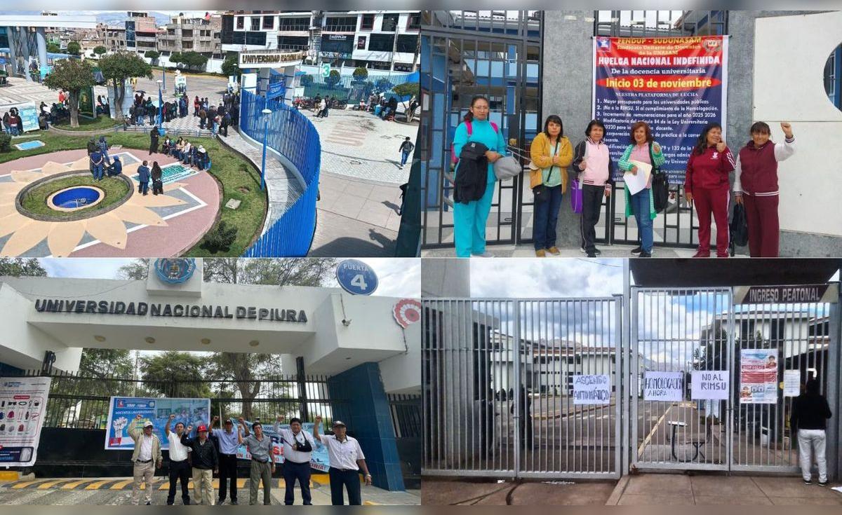 Profesores de universidades públicas inician huelga indefinida a nivel nacional