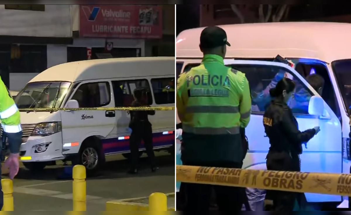 Asesinan a conductor de combi en plena ruta en el Callao