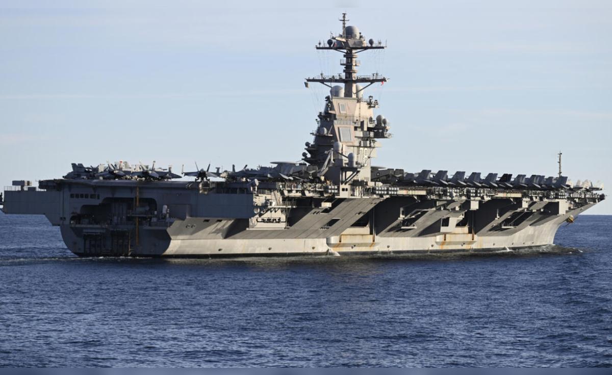 EE.UU. Envía el Gigante Naval USS Gerald R. Ford al Caribe en Tensión con Venezuela