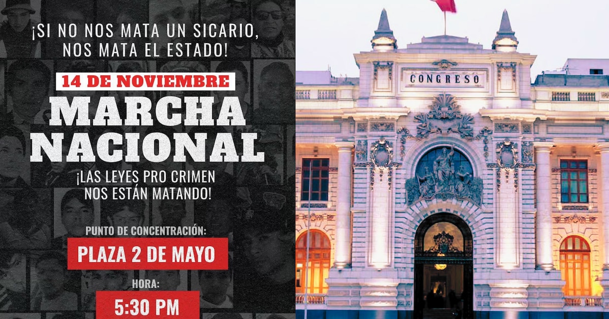 Regiones confirmadas para el paro nacional del 14N y marcha de la Generación Z