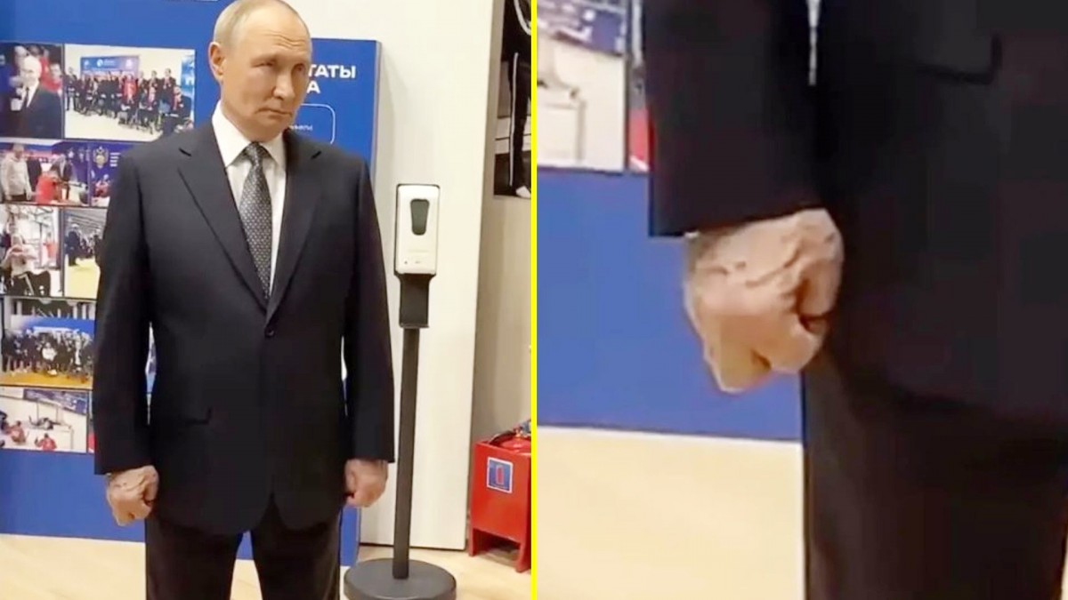 ¡Impactante! Putin con mano hinchada y marcas de intravenosas: ¿Enfermedad grave en juego?