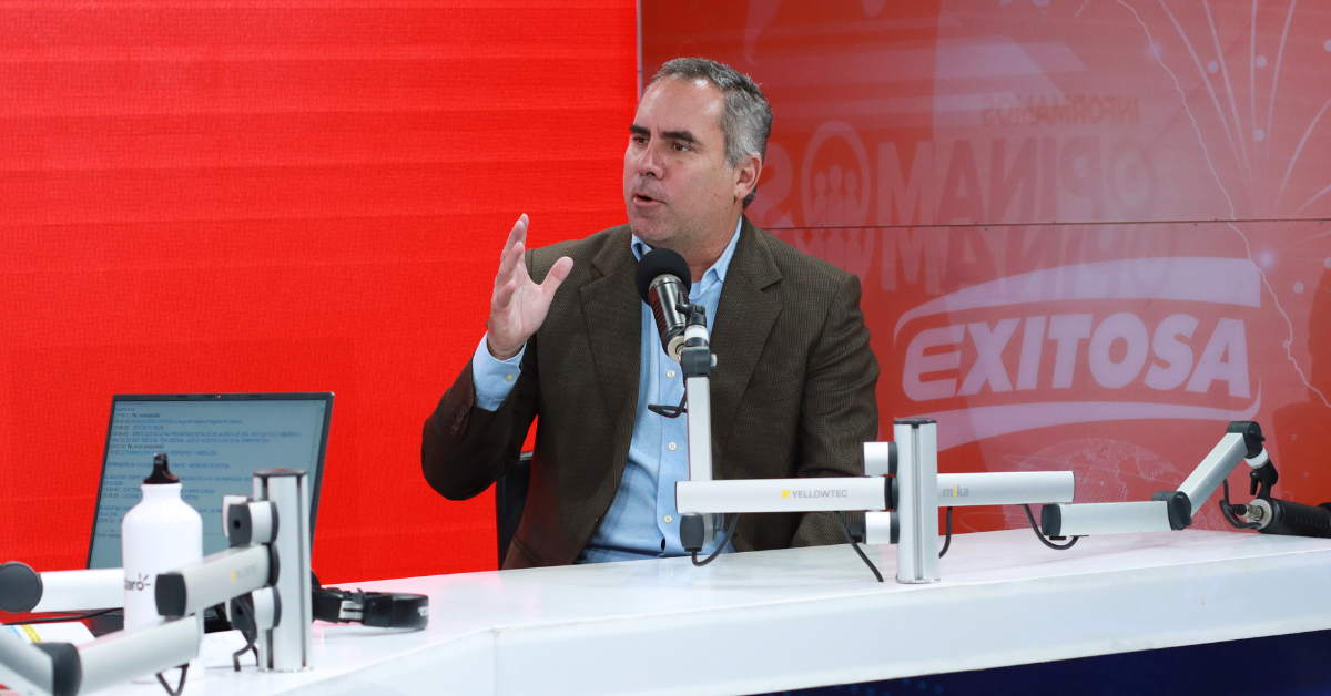 Rafael Belaunde Llosa aspira a la presidencia con el objetivo de fortalecer la unidad nacional