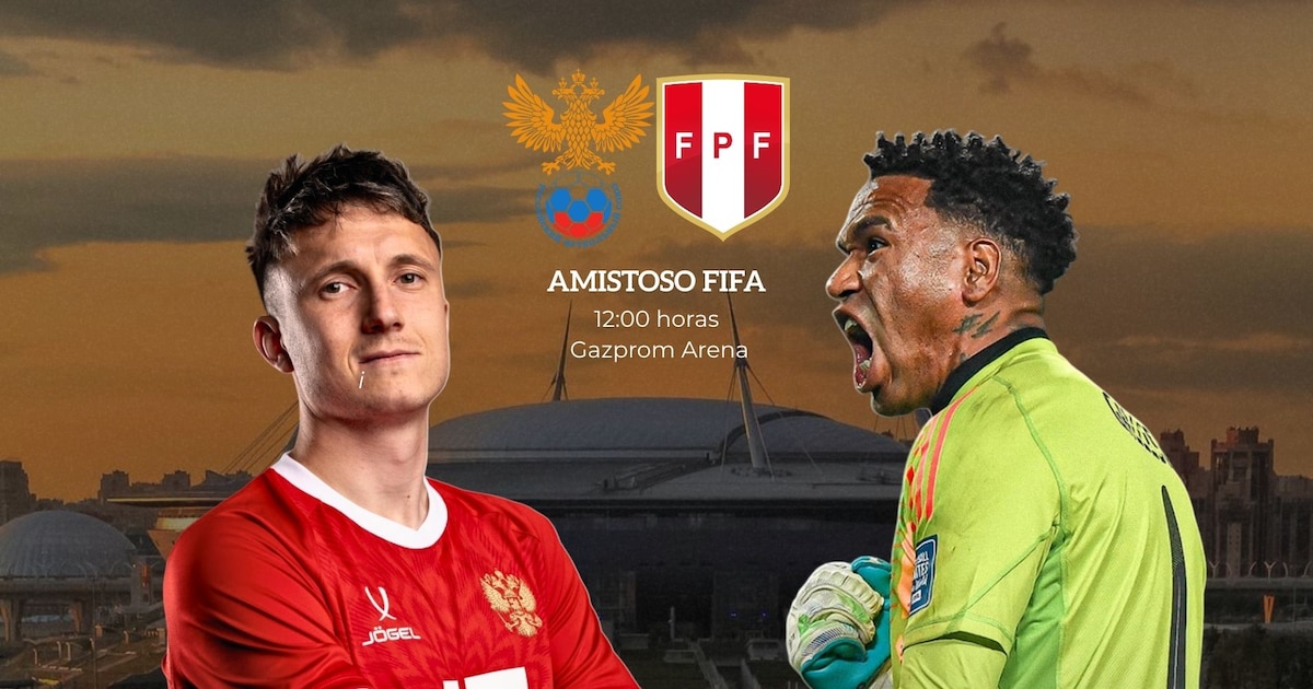 Perú y Rusia en vivo hoy: seguimiento minuto a minuto del amistoso por fecha FIFA 2025