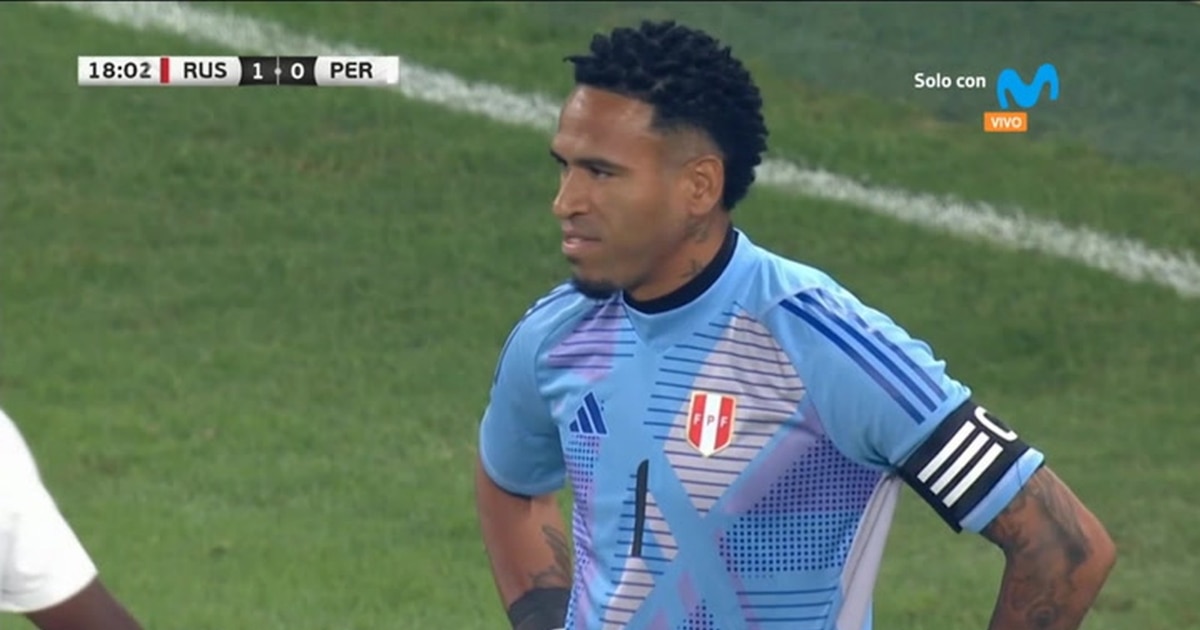 Error de Pedro Gallese permitió a Rusia anotar en amistoso FIFA 2025