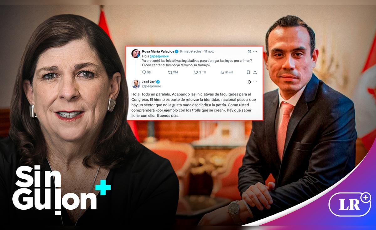 RMP a José Jerí: Exige comportamiento presidencial y no actitud de Twitter