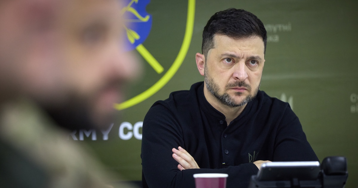 Zelensky visita en vivo las tropas en Zaporizhzhia y amenaza la estabilidad de Ucrania