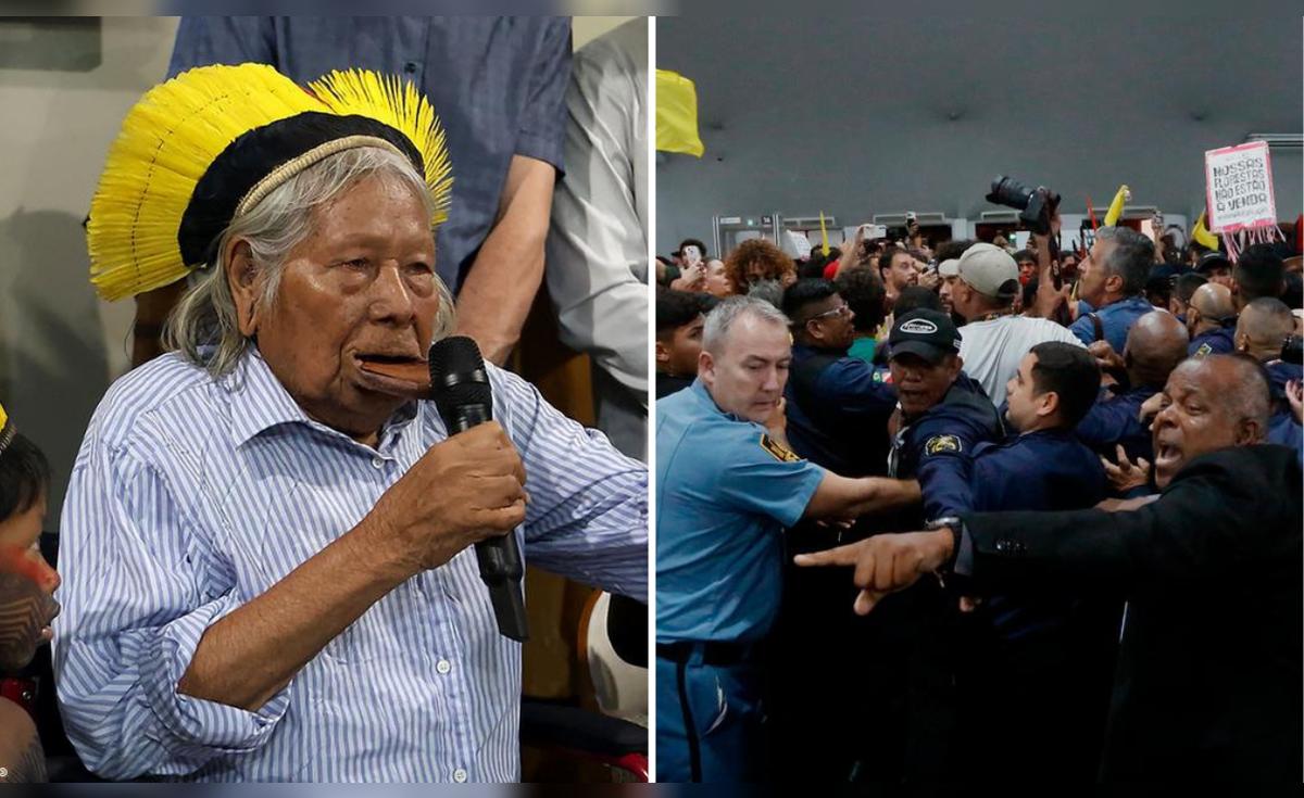 Indígenas irrumpen en la COP 30 en Brasil y dejan dos agentes heridos en protesta por sus derechos y el cambio climático
