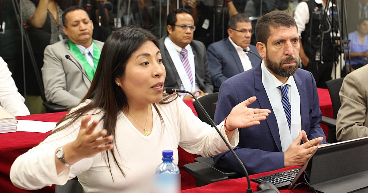 Fiscalía investiga a Betssy Chávez y su abogado por presunto certificado médico falso