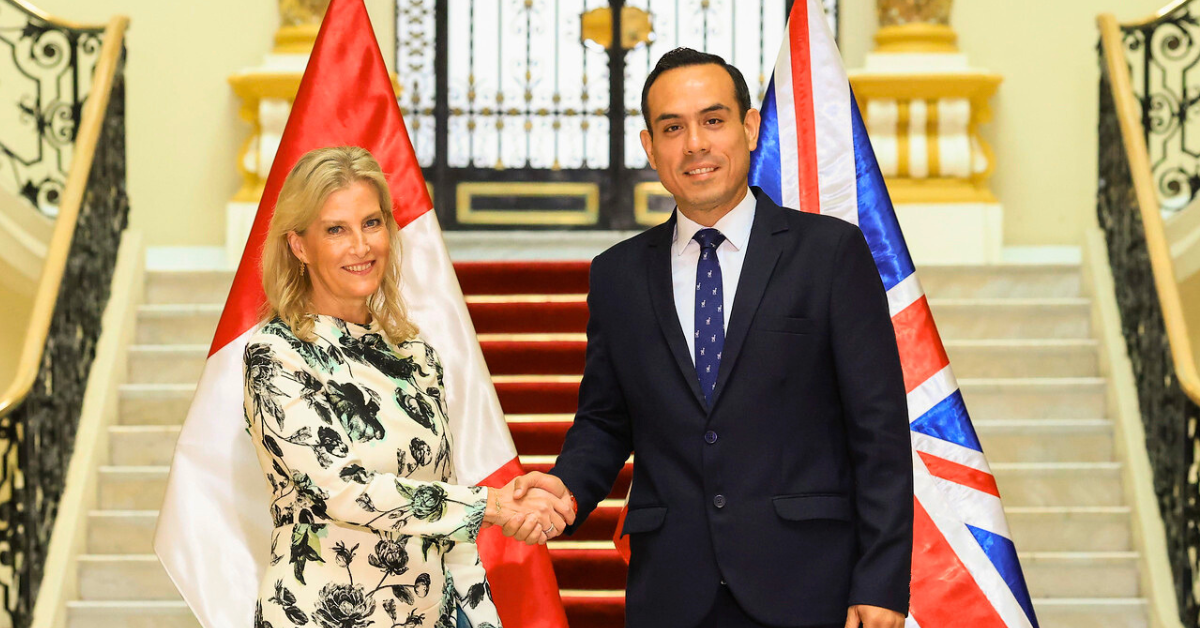 Presidente Jerí y la duquesa de Edimburgo fortalecen lazos Perú-Reino Unido