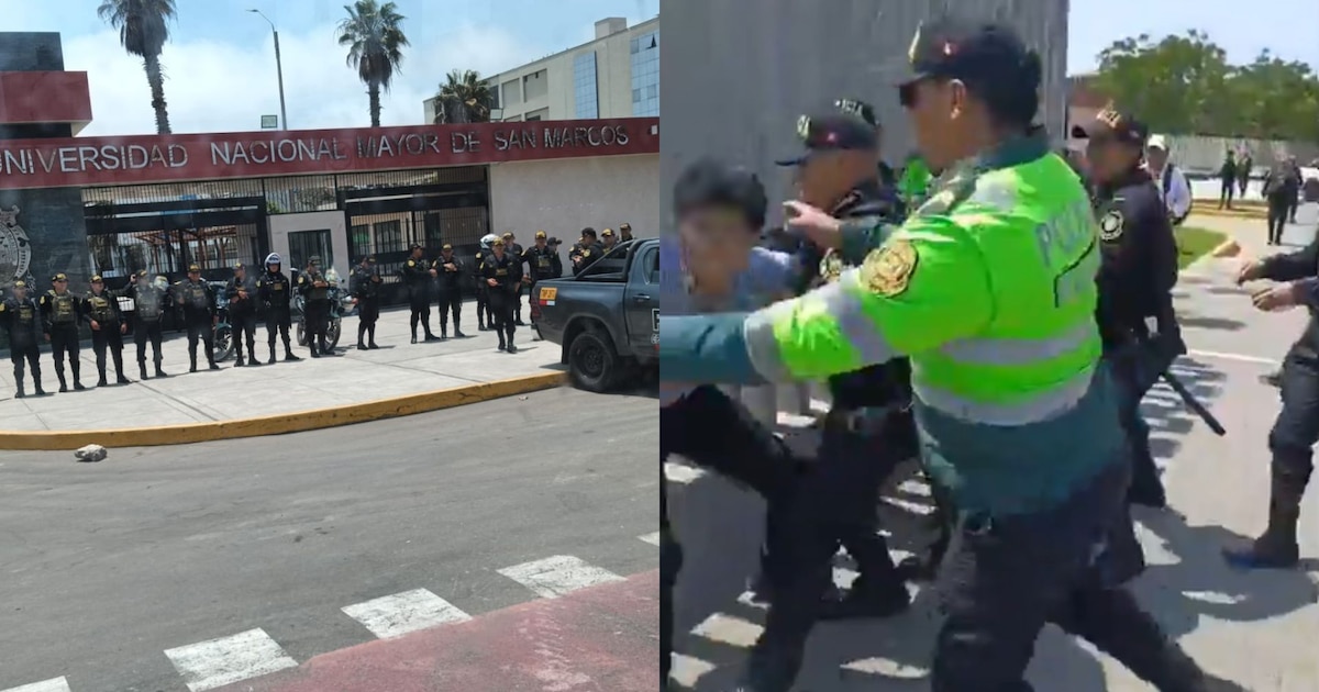Protesta de la Generación Z: Detenido en medio de fuerte despliegue policial en San Marcos y PUCP