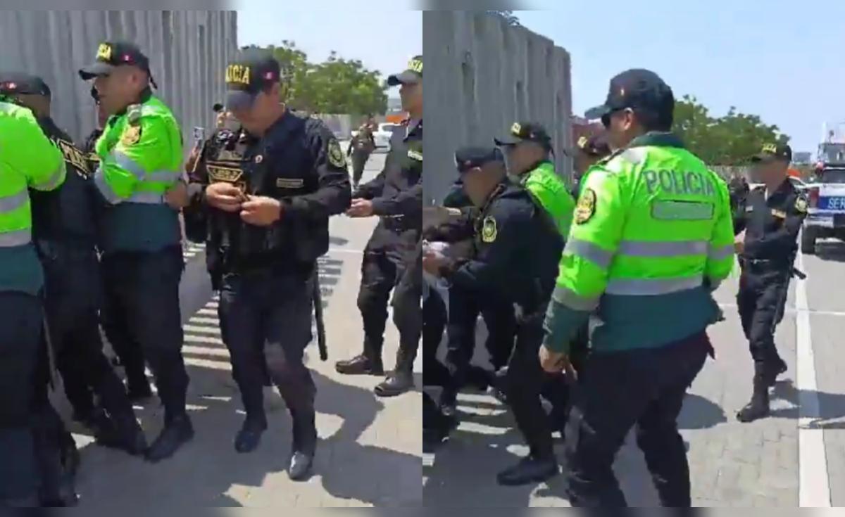 PNP rodea campus de San Marcos y arresta a estudiante antes de marcha del 14N