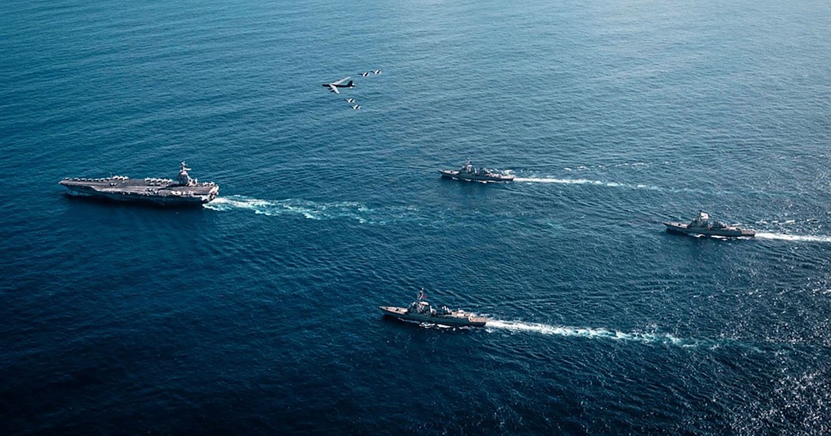 EEUU despliega su mayor portaaviones en 30 años cerca de Venezuela en una escalada militar sin precedentes en el Caribe