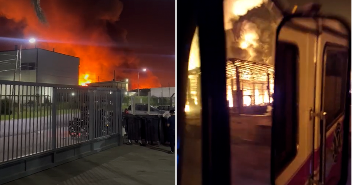 Incendio en Ezeiza: explosiones en polo industrial y más de 20 heridos