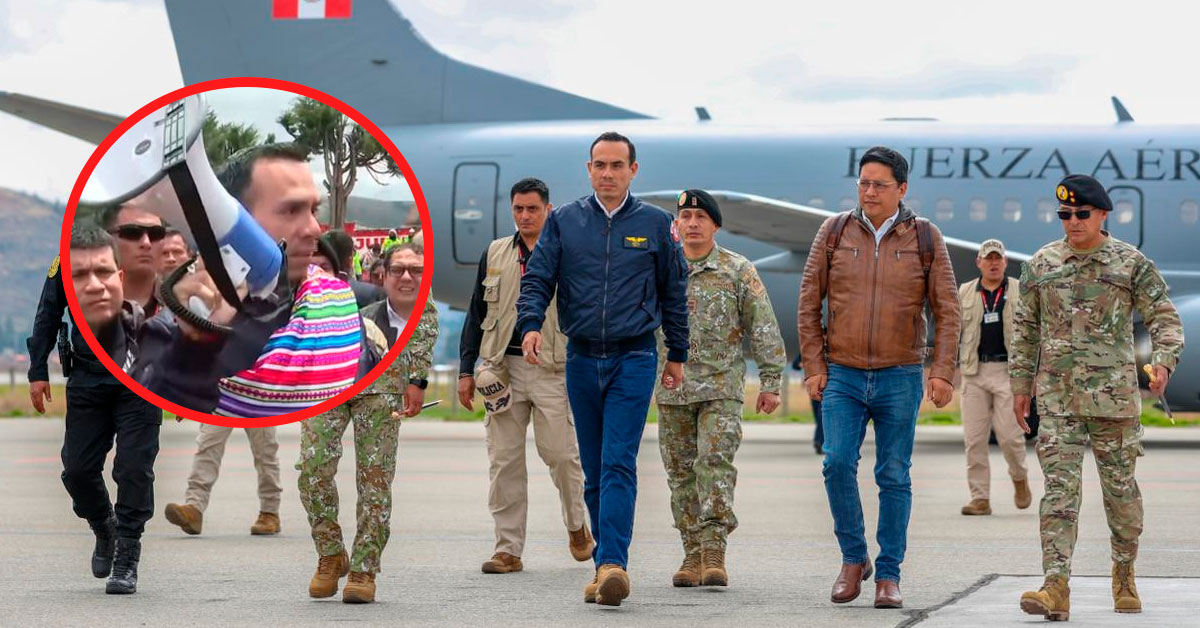 José Jerí visita Junín en medio de protestas y destaca un gobierno diferente