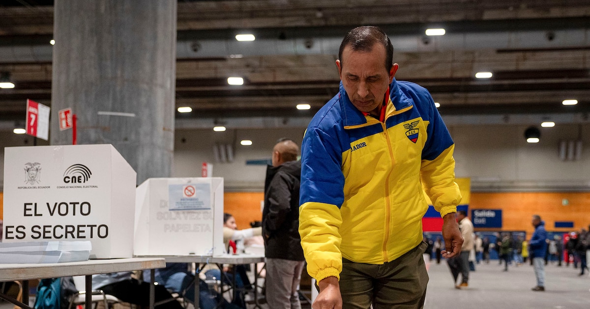 Referéndum en Ecuador en vivo: Daniel Noboa anuncia captura del principal jefe narco