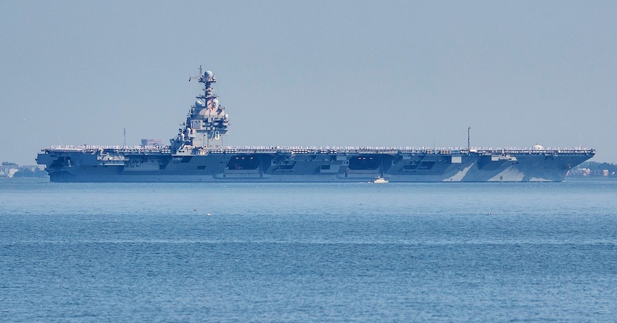 ¡USS Gerald R. Ford en el Caribe: Estados Unidos despliega su mayor poderío militar en décadas contra Maduro y la lucha antidrogas!