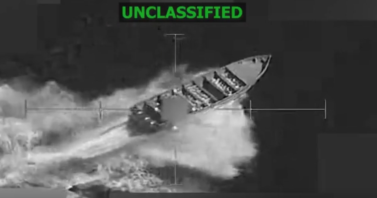 EEUU destruye lancha con drogas y elimina a tres presuntos narcoterroristas en el Pacífico