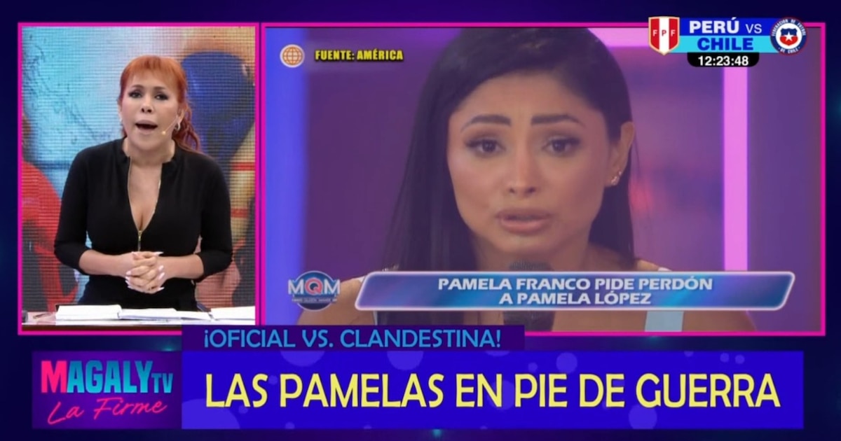 Magaly Medina desmiente a Pamela Franco sobre supuesto guion en entrevista