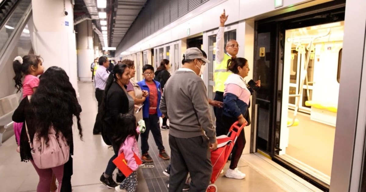 Línea 2 del Metro de Lima y Callao suspende operaciones en todas sus estaciones