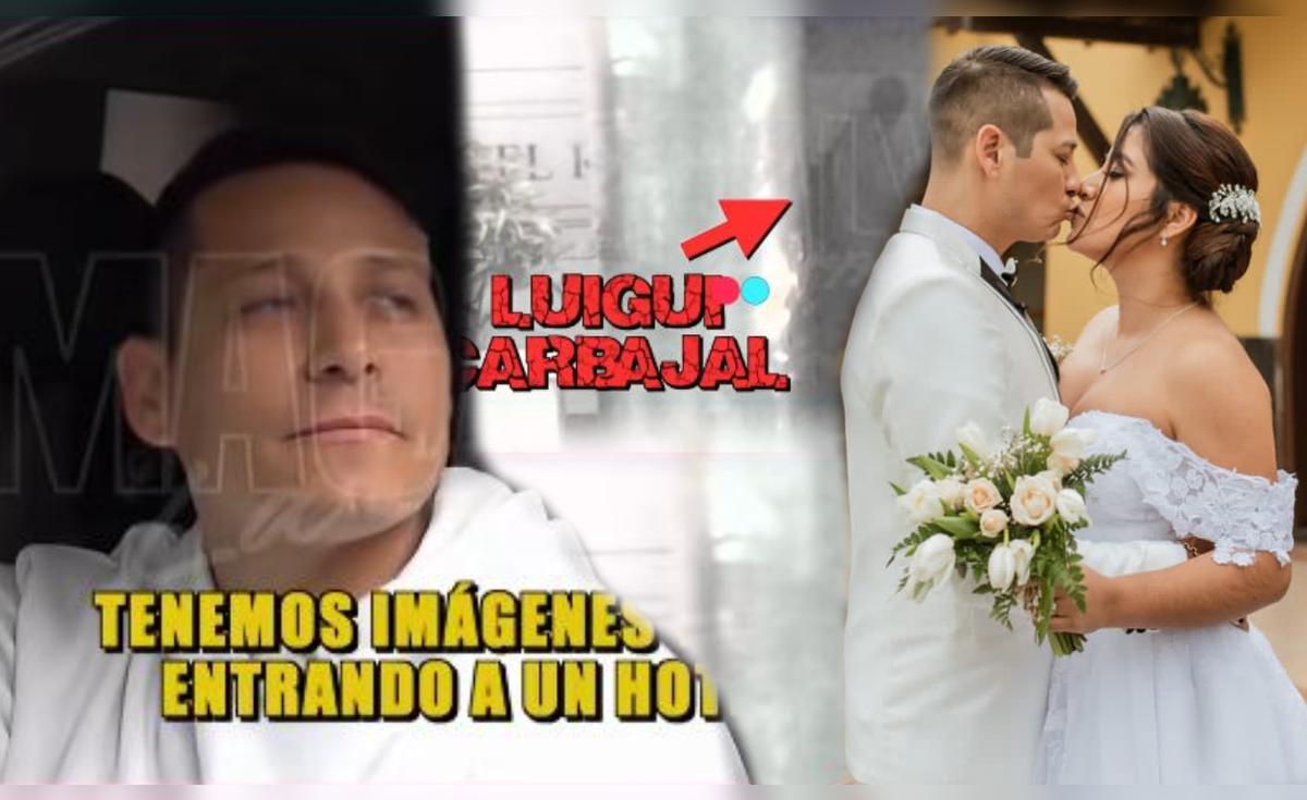 Luigui Carbajal ingresó a hotel y ‘Urraco’ le cuestiona: ¿Tu esposa lo sabe?
