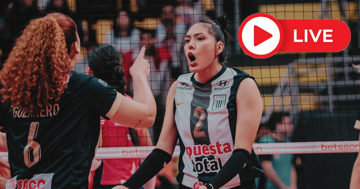 Alianza Lima y Deportivo Soan en vivo hoy por la fecha 8 de la Liga Peruana de Vóley 2025/26