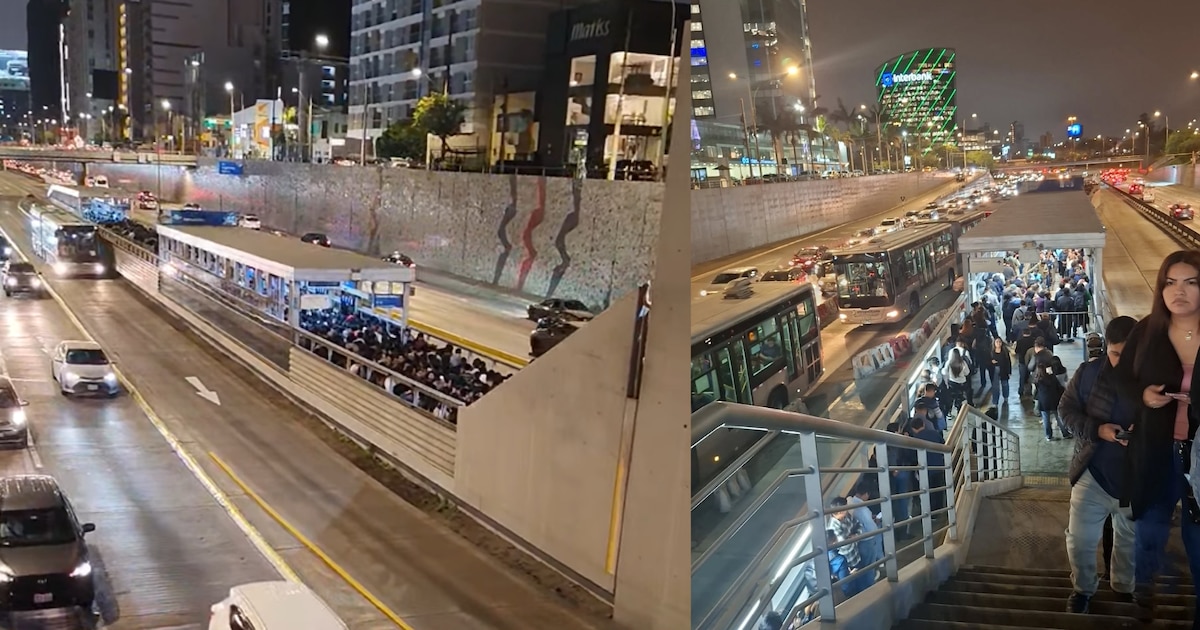 Caos en el Metro de Quito por tráiler que invadió vía exclusiva y causó retrasos