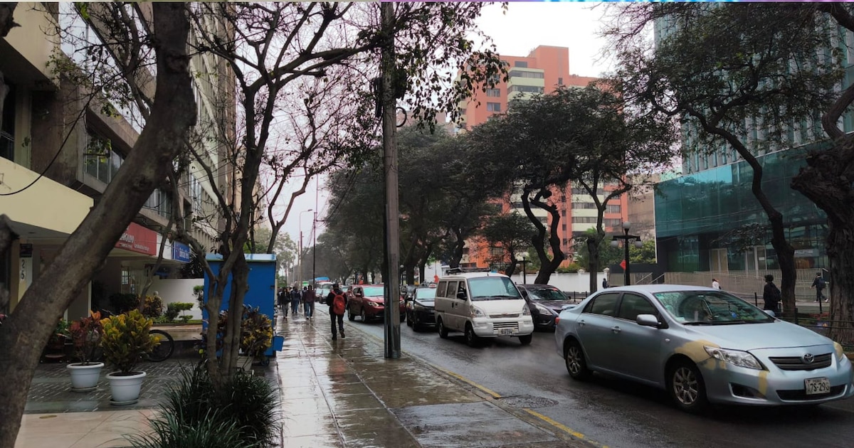 Lima inicia el día con llovizna y mayor sensación de frío en varios distritos