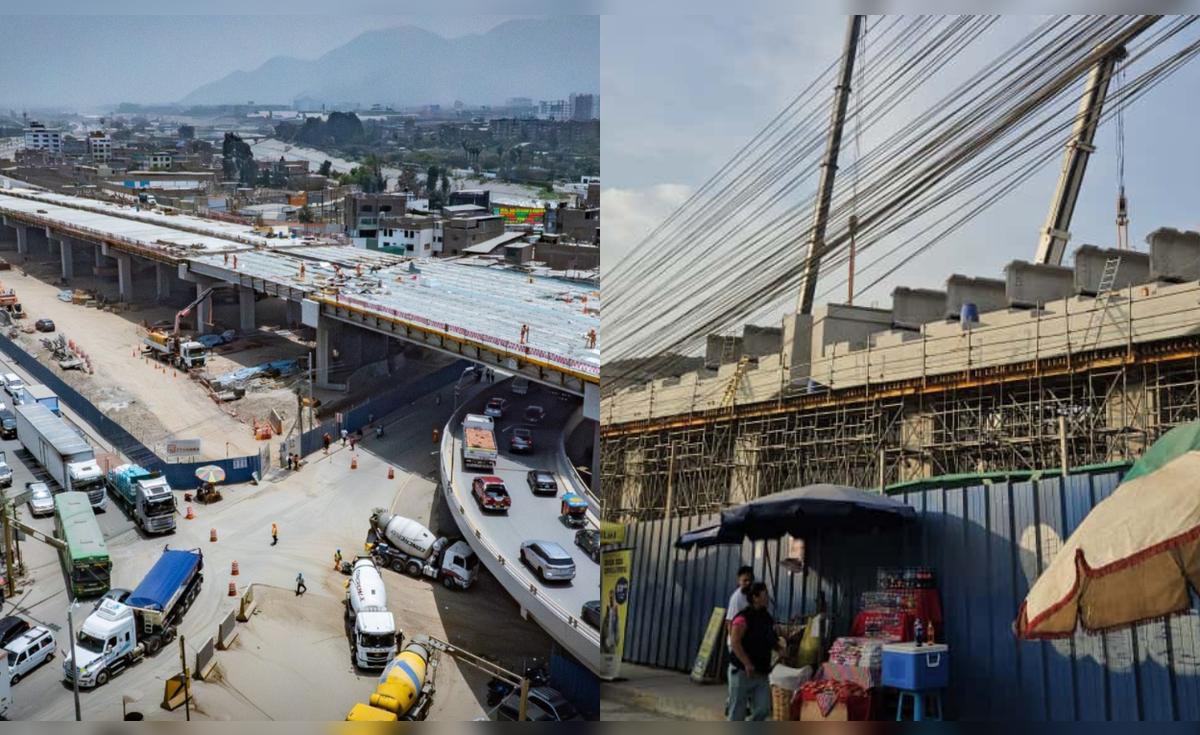 Construcción del Bypass Las Torres en Lima avanza a última fase con caos vehicular
