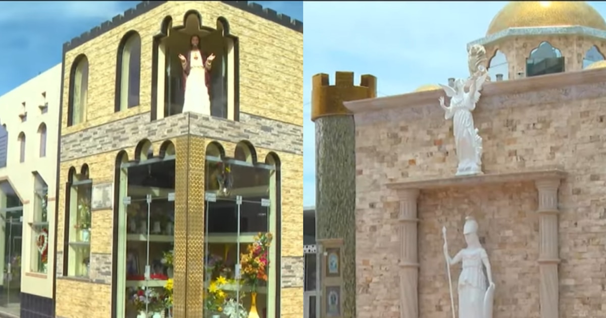 Cementerio de lujo en el sur del Perú: mausoleos de cristal y oro por S/ 2 millones