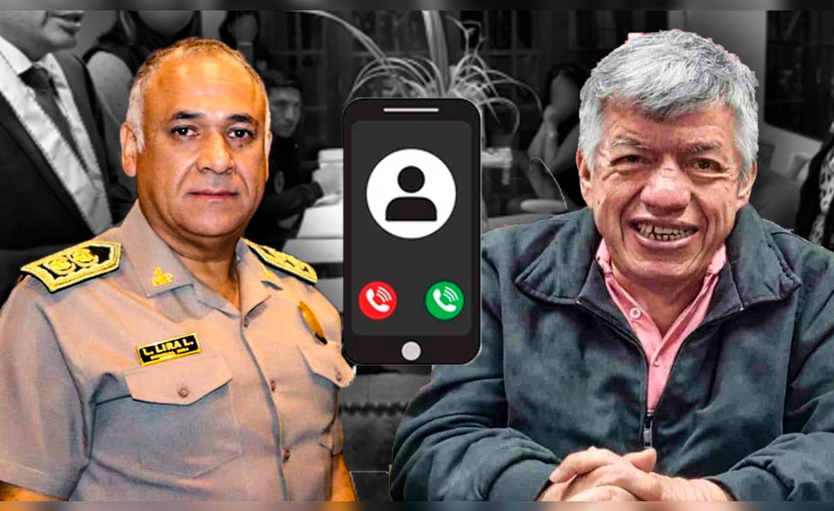 Óscar Acuña recibe aviso de detención mientras estaba en un local de APP