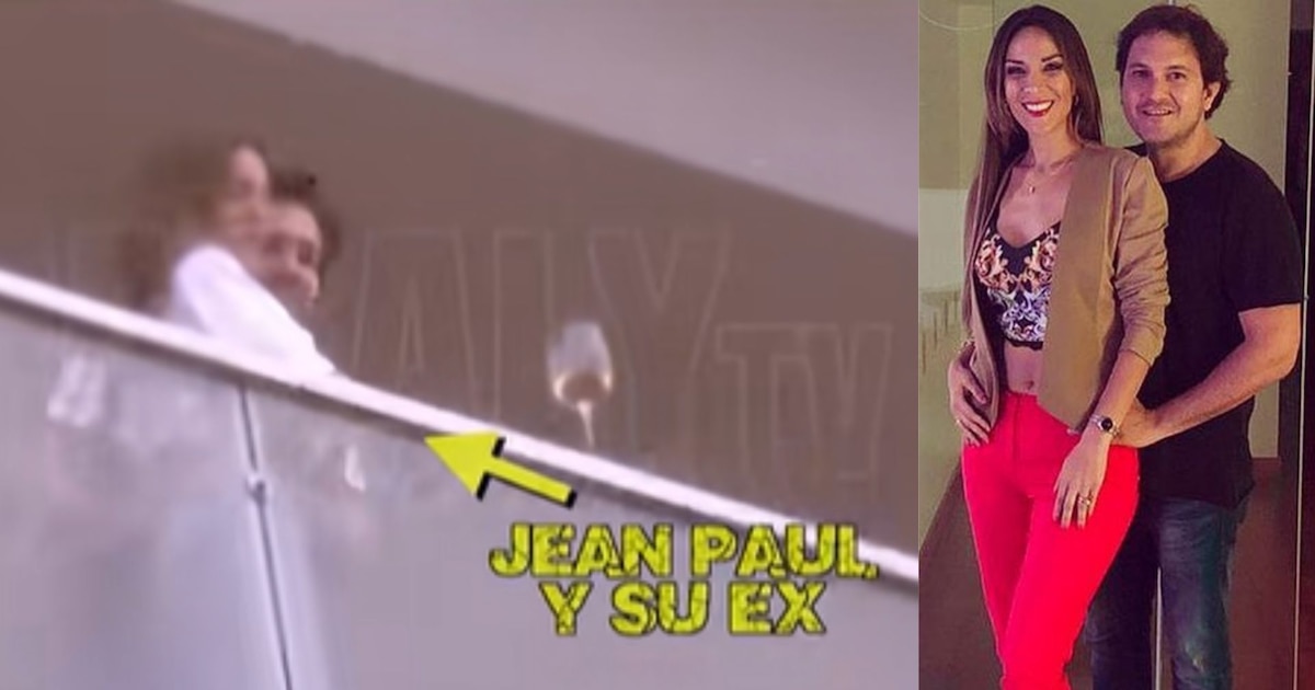 Ampay: Jean Paul Gabuteau, esposo de Silvia Cornejo, captado con su expareja