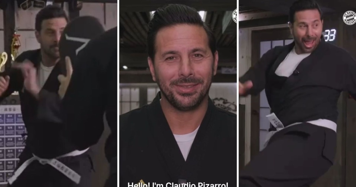 Claudio Pizarro entrena taekwondo con niños en Corea del Sur: “Haré lo mejor”