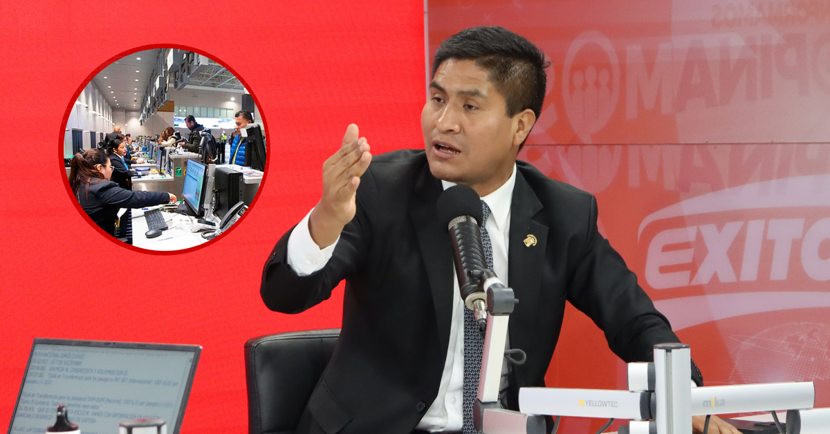 Wilson Soto debatirá con José Jerí sobre cobro de TUUA en defensa de los intereses peruanos