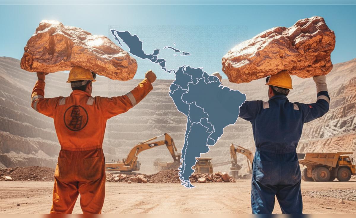 América Latina domina la producción mundial de cobre; Chile y Perú lideran, ¡y México escala rápidamente!
