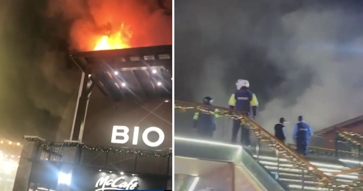 Incendio en El Polo de Surco obliga a evacuar a trabajadores y clientes