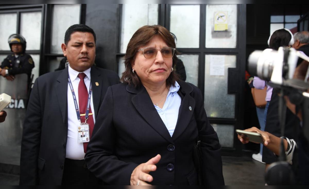 Delia Espinoza exige ser restituida como Fiscal de la Nación tras respuesta al Congreso