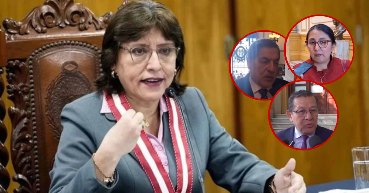 Congresistas opinan sobre informe que propone inhabilitar a Delia Espinoza