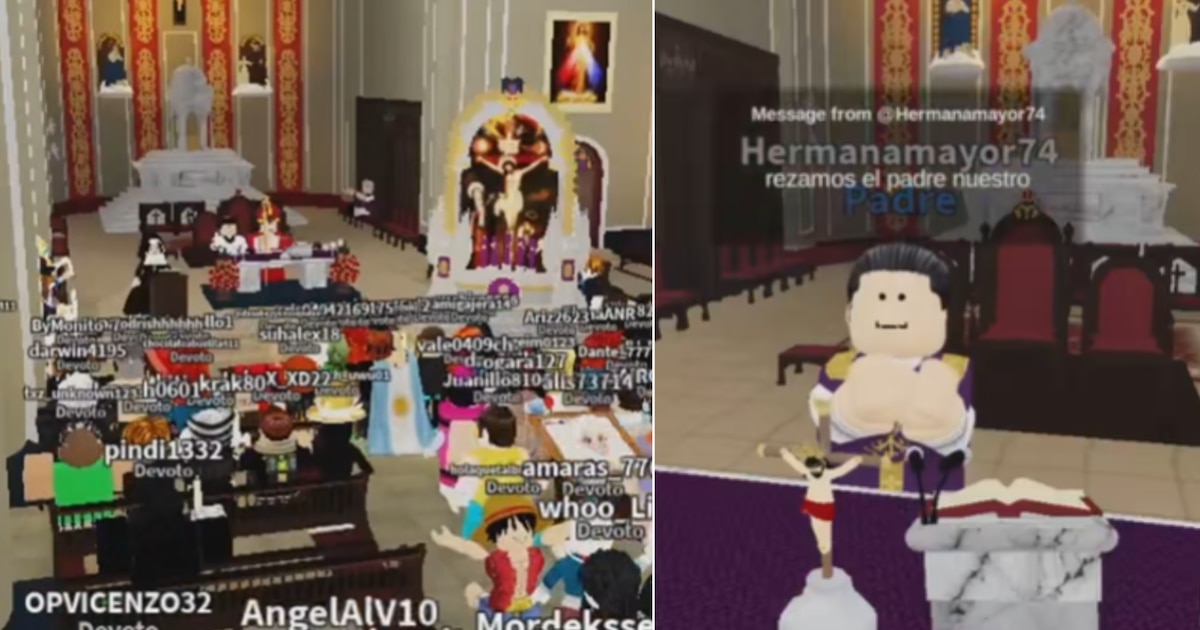 Iglesia peruana realiza misas virtuales en Roblox desde réplica digital de la Catedral de Chiclayo