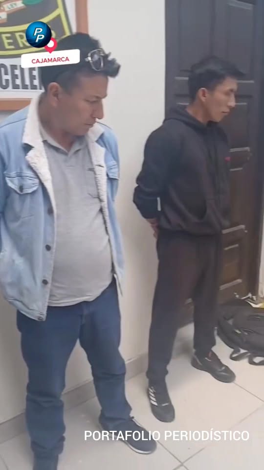 Policía de Cajamarca desmantela banda dedicada a minería ilegal y confisca armas